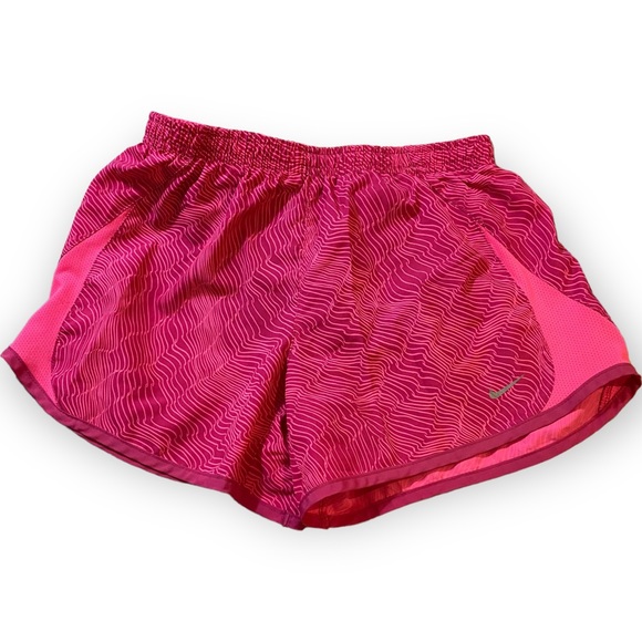 2for$25 NIKE Kids Girls Pink Swim Trunk Shorts Size Large - Picture 1 of 8